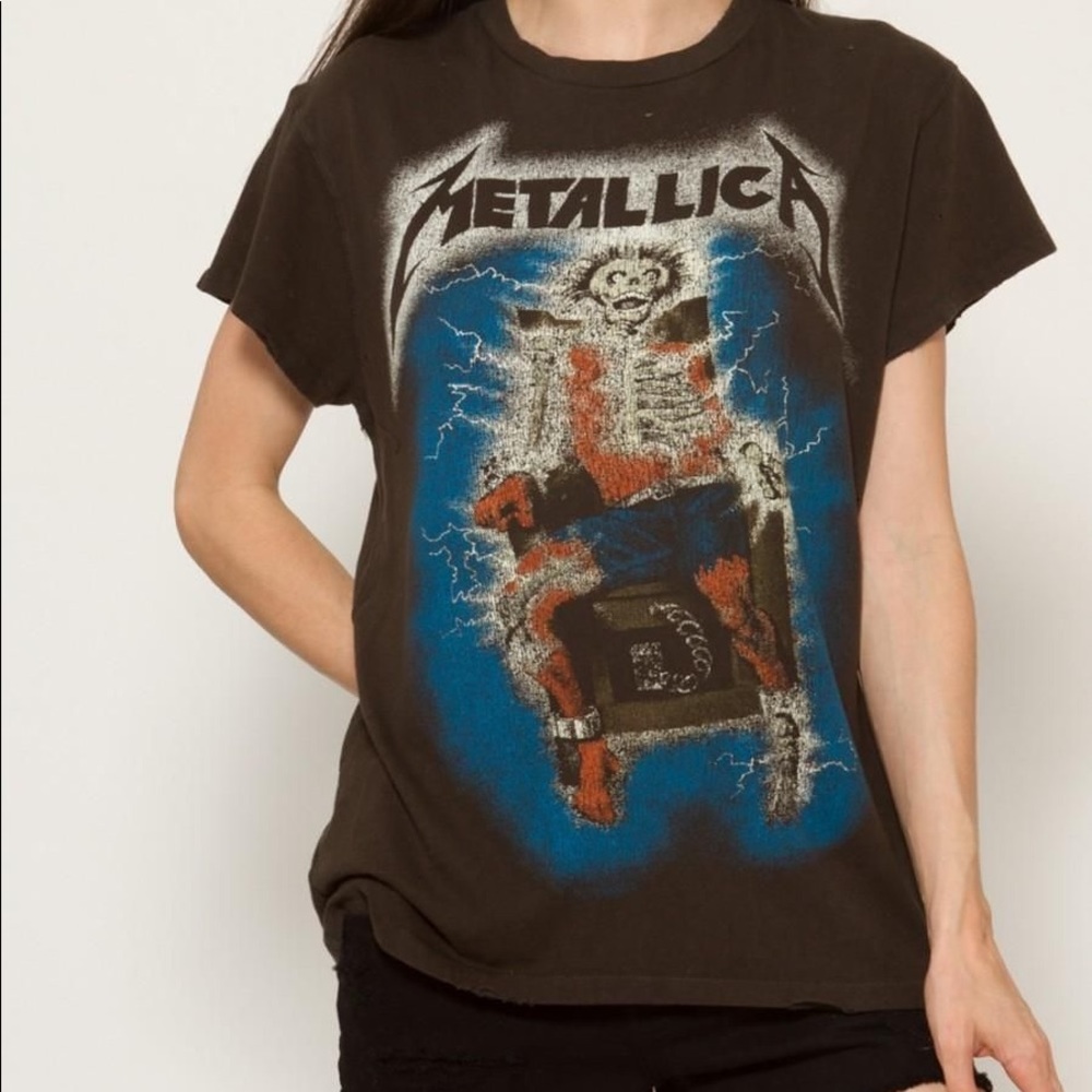 Madeworn Metallica tee shirt in EUC rare handmade